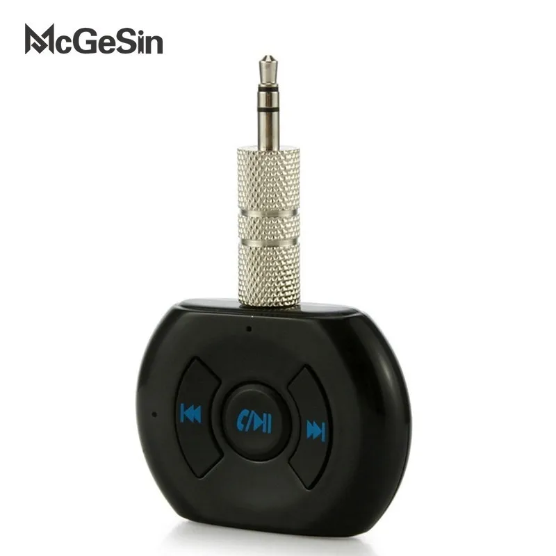 

McGeSin Bluetooth Receptor Aux Audio Receiver Car Kit Bluetooth Audio Stereo Music 3.5mm Jack For Earphones Speakers Adapter