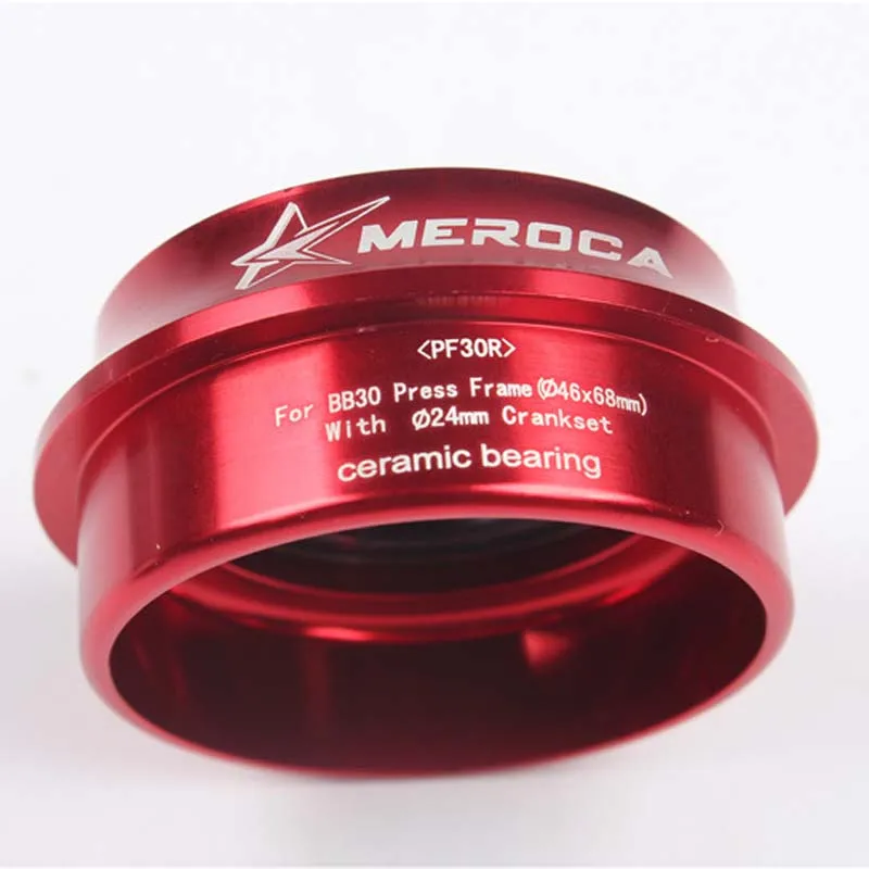 MEROCA Пресс Fit каретка 7075AL ЧПУ BB30/PF30 68 мм дорога горный велосипед оси GXP 24 мм/22