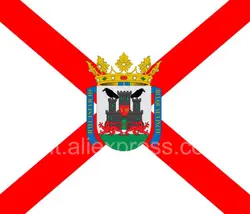 Испанский флаг Витории 3ft x 3ft полиэстер баннер Летающий 90*90 см на заказ открытый