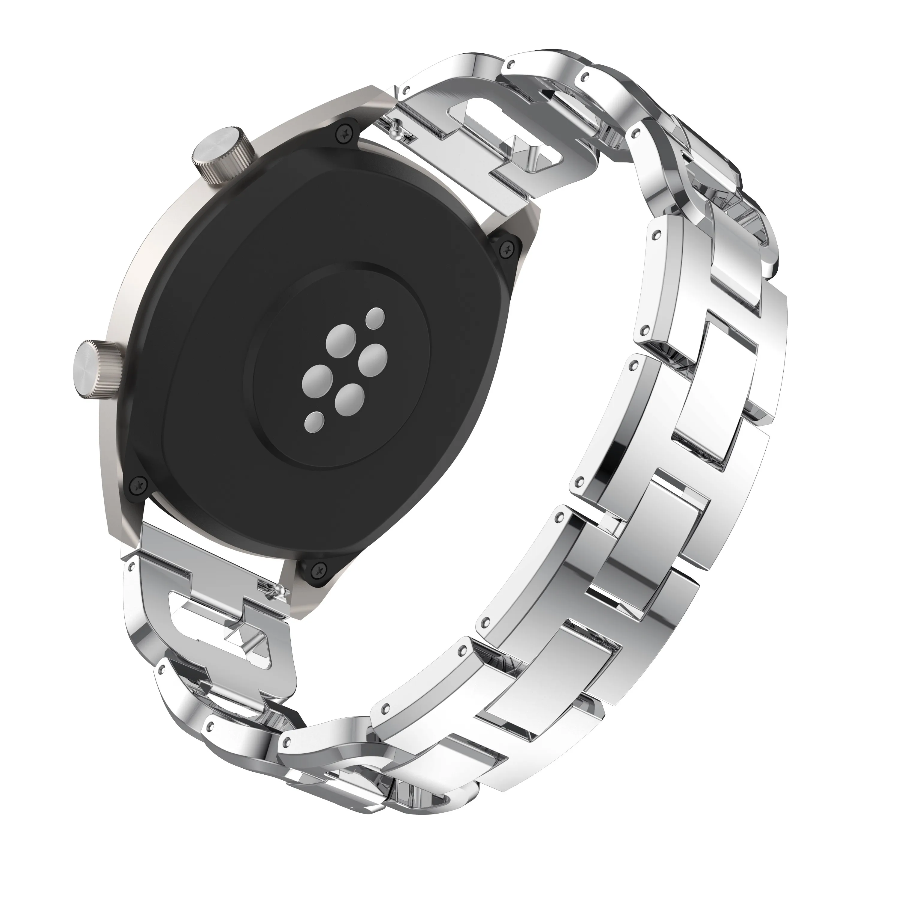 Алмаз для samsung Galaxy Watch 46 мм длина браслета Шестерни S3 Для женщин Для мужчин ювелирные изделия Нержавеющая сталь ремень для huawei часы GT браслет