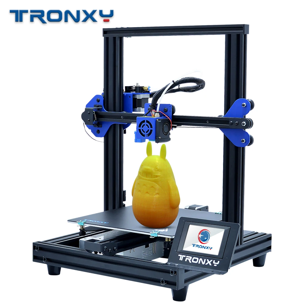 Koop Nieuwe Verbeterde Tronxy XY 2 Pro Snelle Montage 3D Printer Auto leveling Voortzetting Print Power Filament Sensor 3.5   Touch Screen