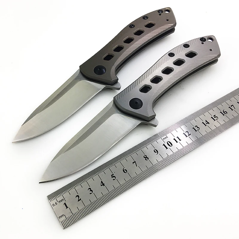 0801 M390 Titanium Folding Knife 0801BRZ Rexford Hunting Tactical EDC