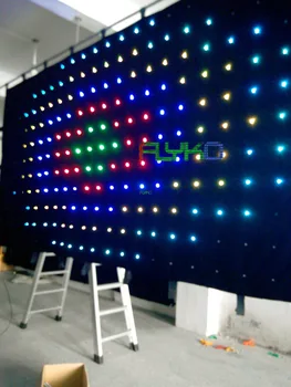 

Free shipping P18 2X3M Latest chinese product led curtain on china market