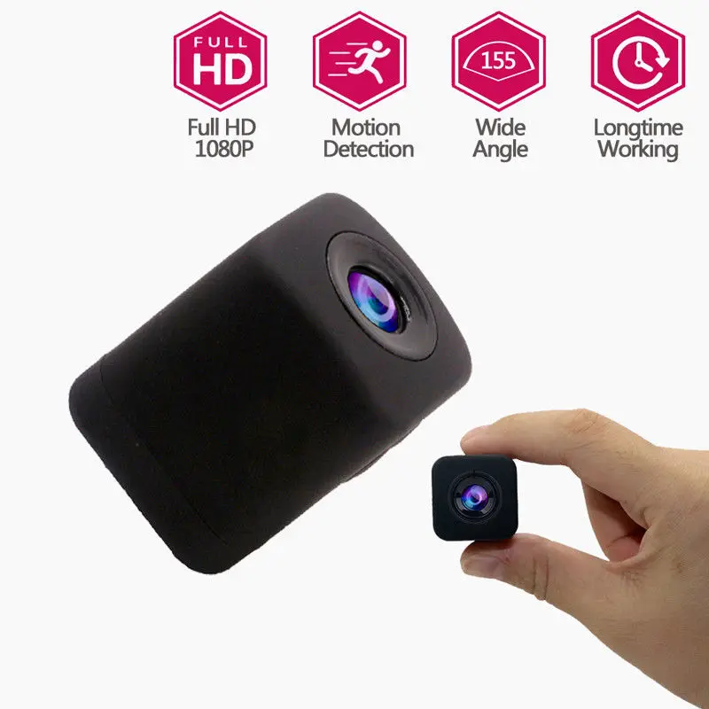 SQ19 мини DV Спорт PC камера Full HD 1080P DVR Автомобильный видеорегистратор видеокамера детектор движения широкий угол обзора