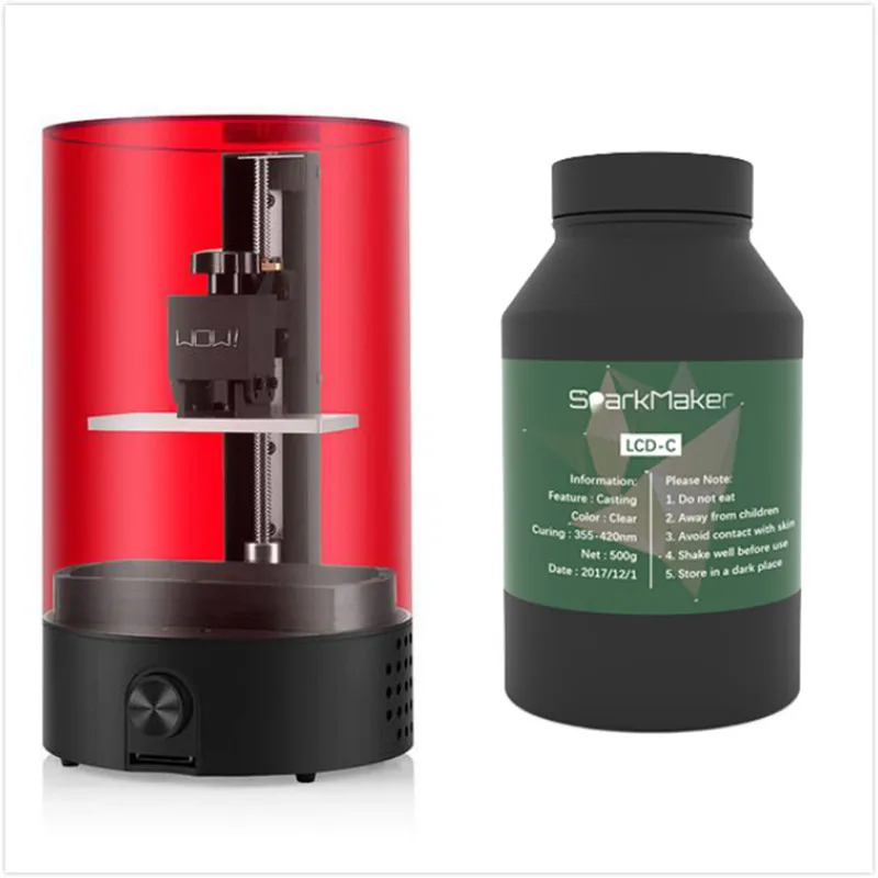 

Sparkmaker 3D printer LCD UV-LED deskt UV Resin SLA/DLP/LCD 3d printer