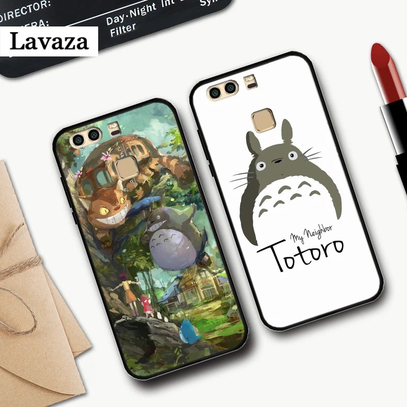 Матовый и Тоторо силиконовый чехол для Huawei P8 Lite 2015 2017 P9 2016 Mimi P10 P20 Pro P Smart Z 2019