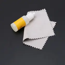 Набор для чистки ювелирных изделий ткань для полировки Жидкость против запятнать серебро Полировальная паста W77