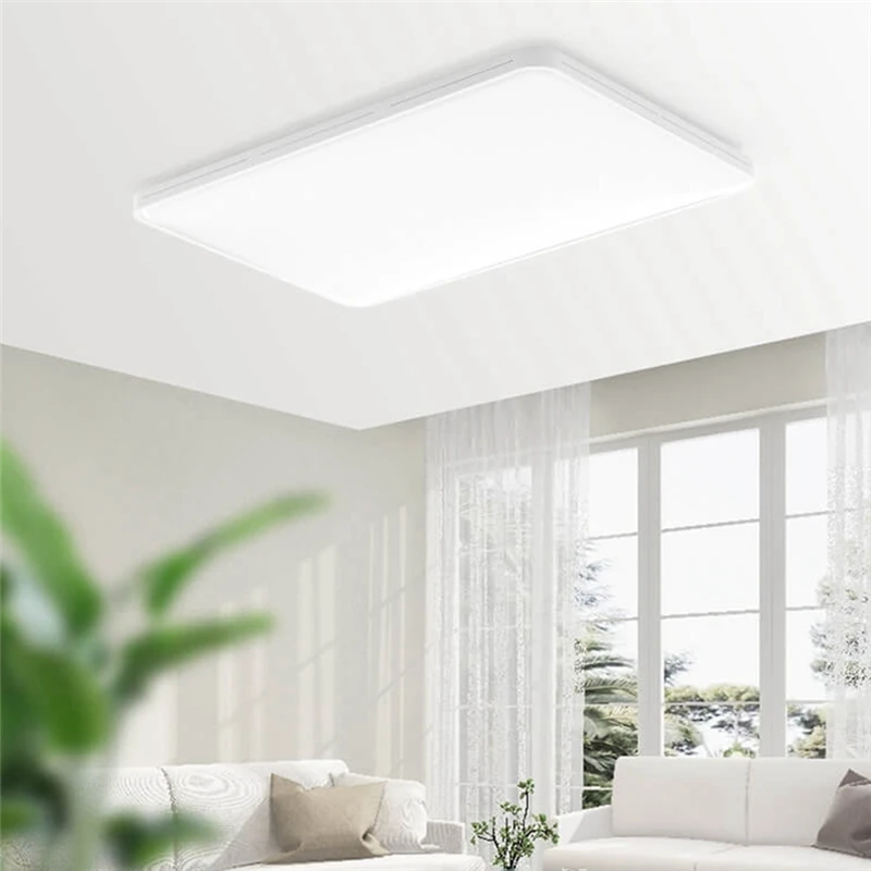 Yee светильник 90 Вт умный прямоугольный светодиодный потолочный светильник Контроль приложения для дома гостиной комнаты