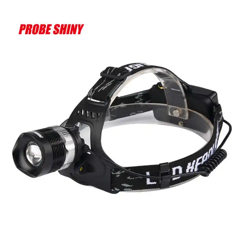 XM-L torch flashlight t6 LED powerful Headlamp led flashlight rechargeable Headlight Head Light led flashlight 18650 #4A27 (1)