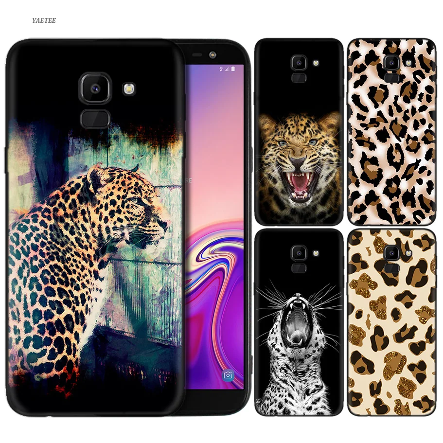 

Case for Samsung Galaxy A50 A30 A10 A9 A8 A7 A6 Plus 2018 Back Shell Samsung J6 J8 J4 Plus 2018 Cheetah Leopard Jaguar Panther