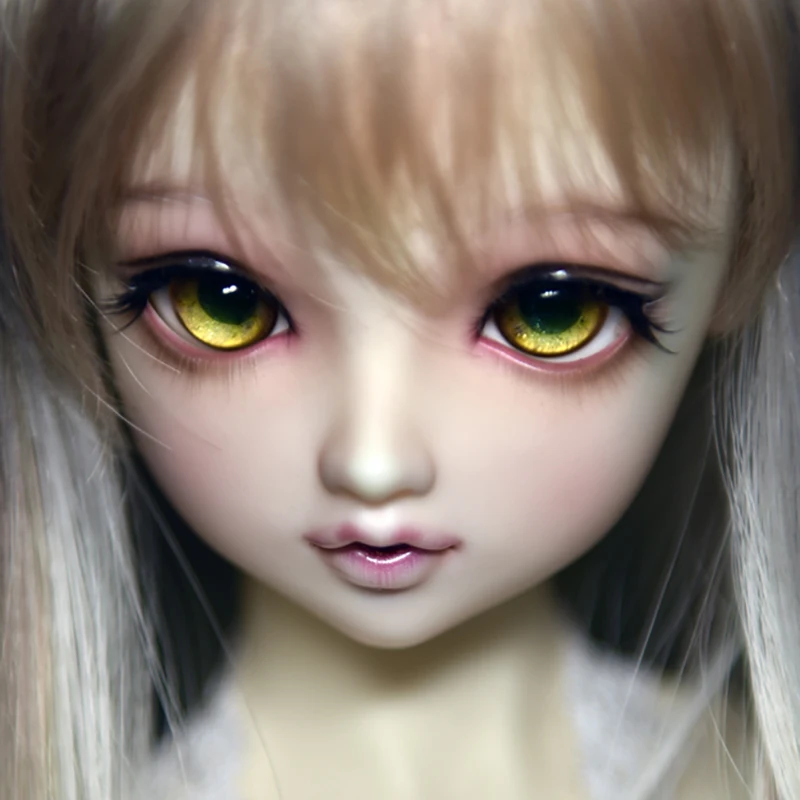 Cateleya Bjd глазного яблока sd кукла стеклянный глаз имитация смолы глаз золото