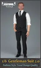VORTOYS 1 6 Scale Gentleman Suit 2 0 Fashion Style Male Clothes For 12 Man Action