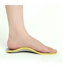 50 пар/лот insole стелька для мужчин и женщин плоские ноги супинатор ортопедический стельки спортивная обувь амортизирующие пятки