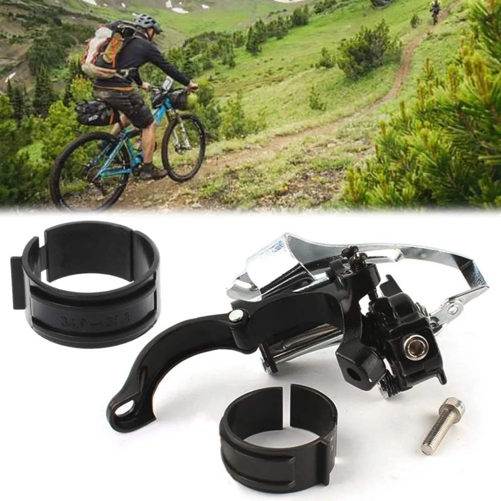 Велосипедный передний переключатель кольцо адаптер преобразования 34,9 мм в 31,8 мм MTB горный велосипед