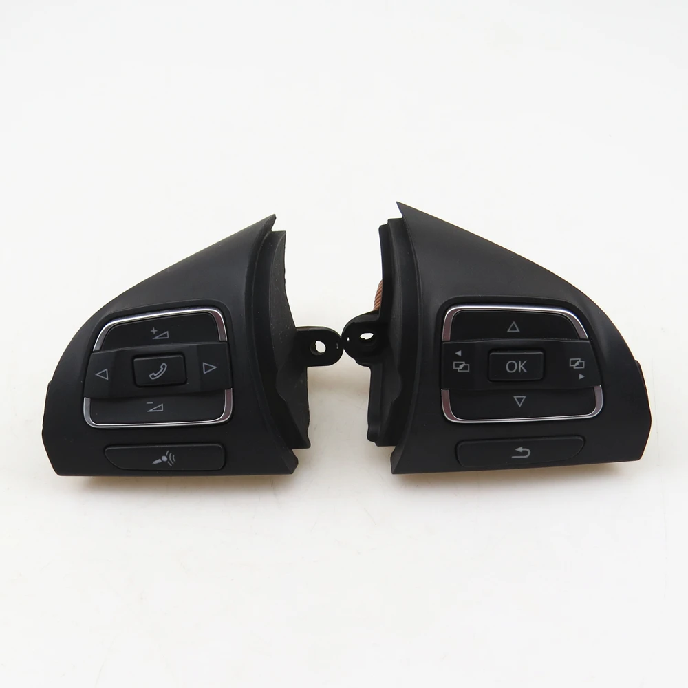 

READXT Car styling L&R Multifunction Steering Wheel Control Switch Button For VW Jetta MK6 Golf 6 MK6 Tiguan CC EOS 5C0959537A