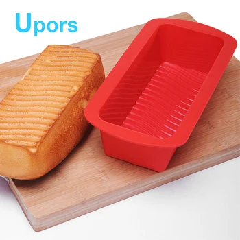 

DIY Kitchen Mold Creative High Temperature Resistant Silicone Cake Mold Toast Bread Baking Rectangular Cake Mold Baking Tool