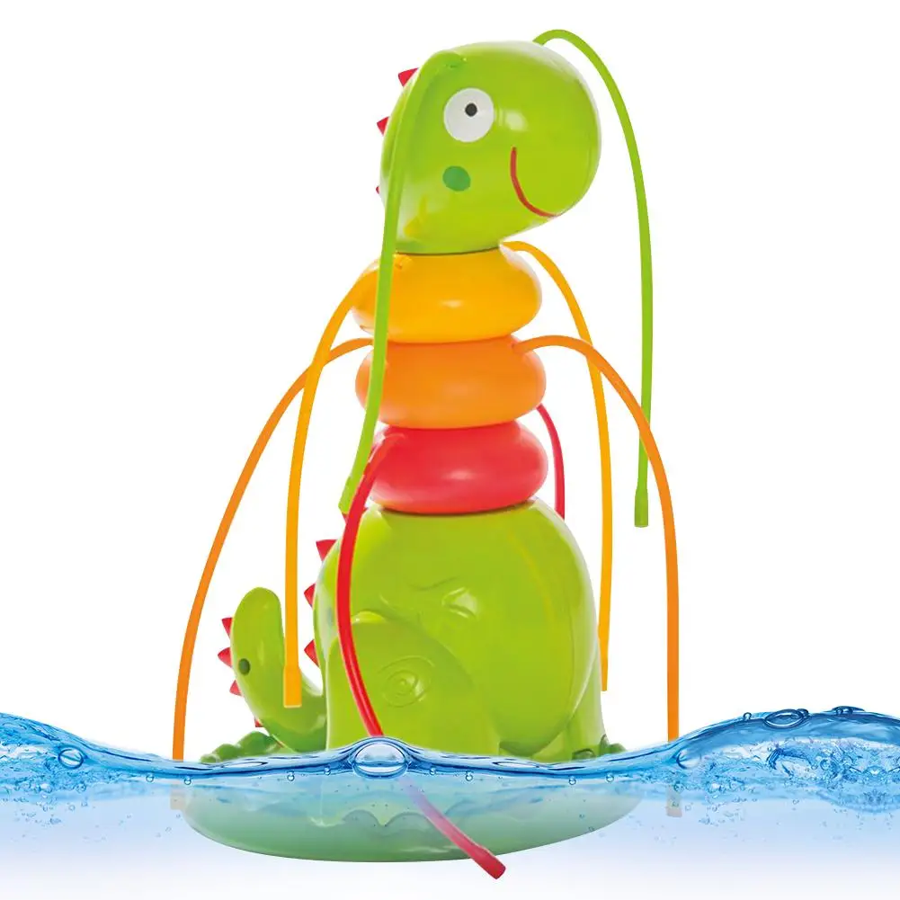 Гусеничный распылитель воды спринклер Открытый забавная игрушка плавание вечерние пляж бассейн с игровой корзиной для детей