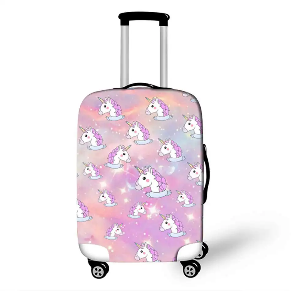 Cartoon Suitcase Case Protective Cover Animals Travel Luggage Thicken Dust Cover Accessories Suitcases Organizer 18 To 32 Inche - Цвет: 18