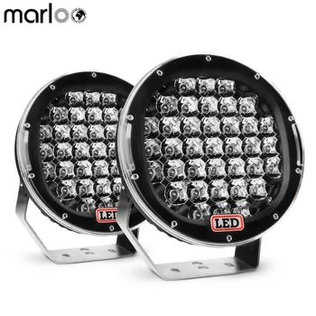 

Marloo Pair 185W Round 9inch 4x4 Offroad Light 12V Led Driving Work Light For Truck Boat 4WD SUV ATV Car 12V 24V External Lights