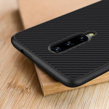 

OnePlus 7 Pro Case Cover NILLKIN Carbon Synthetic Fiber Plastic Back Cover Case for OnePlus 7 7Pro