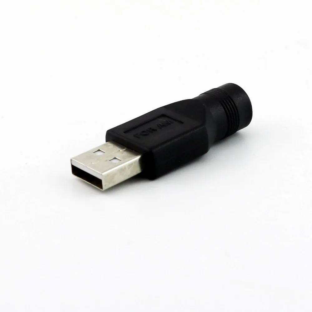 2х USB 2 0 A до 5 мм x 1 гнездо DC преобразователь питания зарядное устройство адаптер