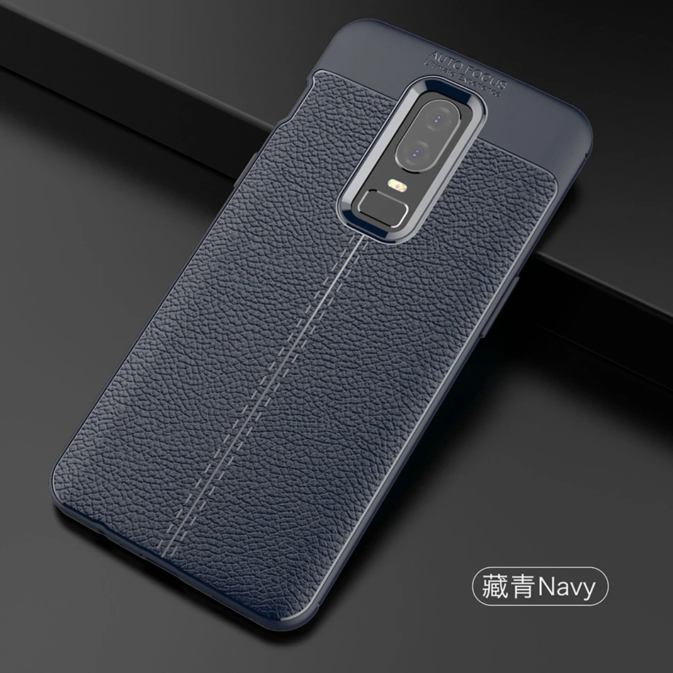 REAOOM Luxury Litchi Patterned Case for Oneplus 5T 3T Cover Full Protected Coque for Oneplus 3 5 6 Soft TPU Business Phone Cover  (16)