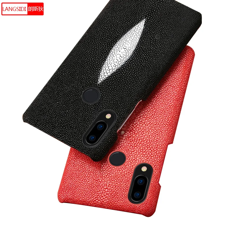 

Genuine Leather Pearl fish pattern all inclusive phone case for Huawei Nova 3 Nova 2s mate10 pro mate9 Glory V10 Fashion case