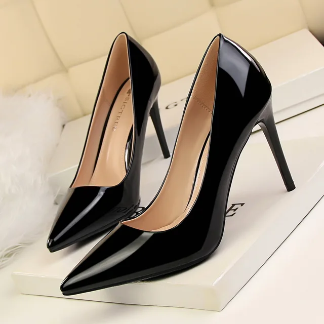 Women Pumps Sexy High Heels Office Heel Shoes Woman 2018 Summer Pumps ...