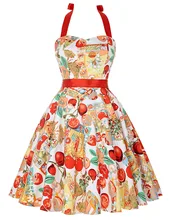 Summer Dresses 2016 Grace Karin Swing Retro 50s Tunic Vestidos Robe Short Cotton 50s Rockabilly Dress 1950s Style Plus Size