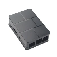 Raspberry Pi 3 Model B Black ABS Case Plastic Cover Shell Enclosure Box for Raspberry Pi 2/B+