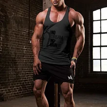 Tank Top Men Fitness Singlets Casual Stringer Golds Male Clothing Muscle Shirt Vest Sportwear Workout