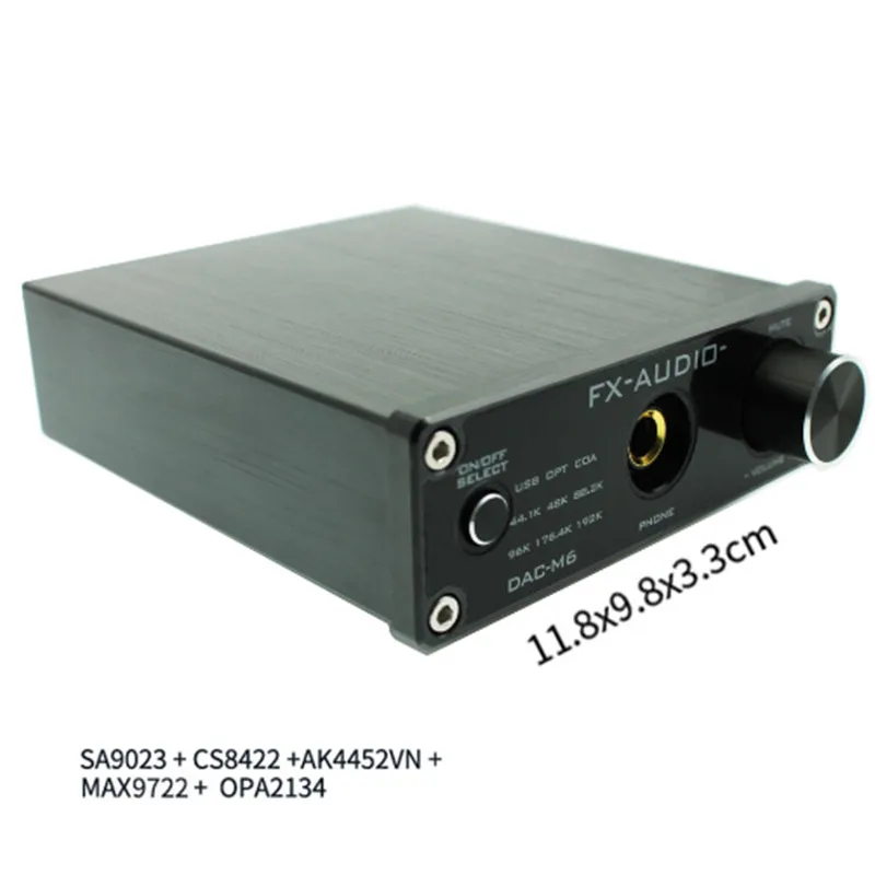 FX AUDIO DAC M6 MINI Bile USB предусилитель буферный усилитель HIFI звуковой Предварительный