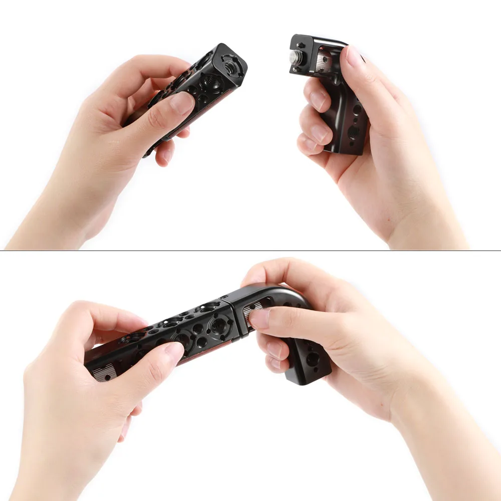 SmallRig верхняя ручка с расширения для FS7/FS7II/FS5/Урса мини/красного цвета с короткими ручками комплект с ручным управлением с холодным башмаком для/Железнодорожный вокзал/Arri отверстия-2309