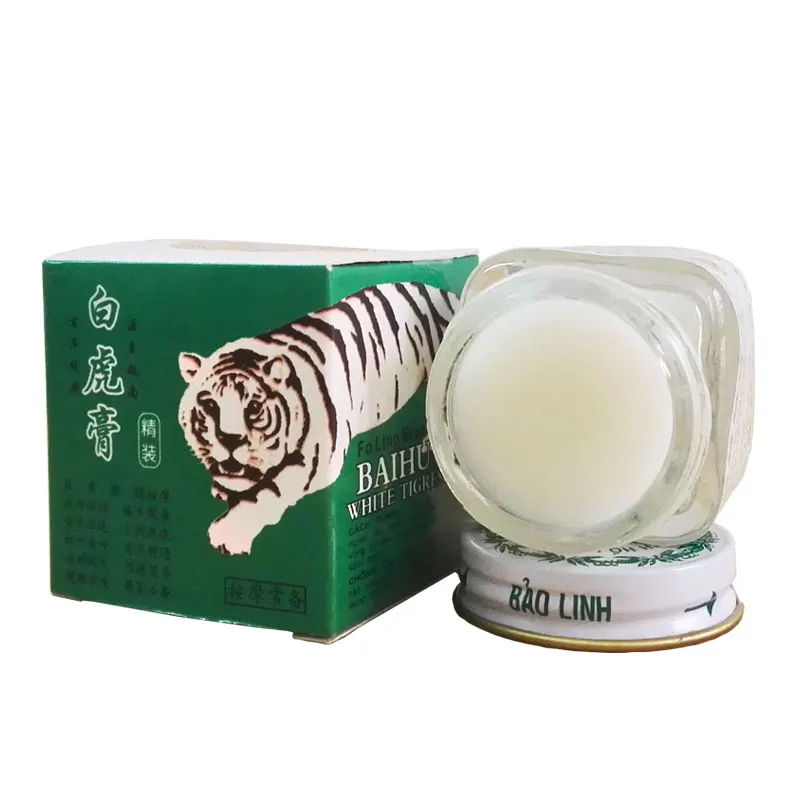Оригинальный бальзам White Tiger мазь от головной боли зубной в животе для снятия