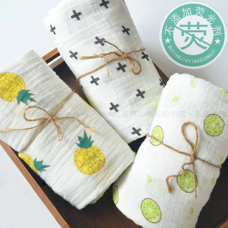 Весеннее Пеленальное Одеяло из муслина для младенцев