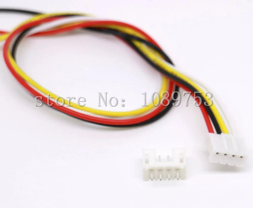 20 SETS Mini Micro JST 2.0 PH 4-Pin Connector plug with Wires Cables 300mm-2
