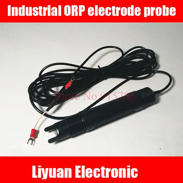 

Industrial ORP electrode probe / -1999mv ~ + 1999mv ORP detector / ORP redox potential meter