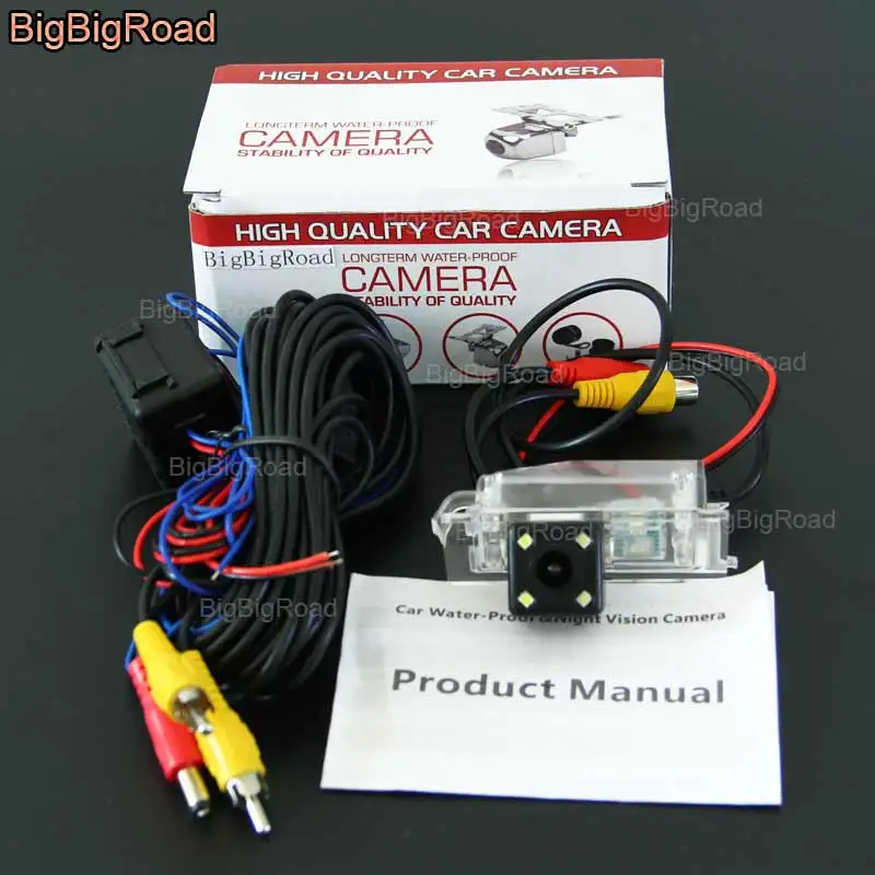 

BigBigRoad Car Rear View Reversing backup Camera with power relay / filter For Haima Family / Haima m3 / family 3 parking camera