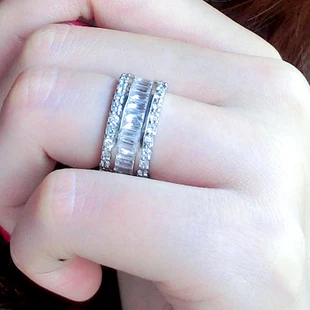 anniversary rings diamond wedding anniversary bands aliexpresscom buy queen brilliance high quality sterling silver - 25th Wedding Anniversary Rings anniversary rings diamond wedding anniversary bands aliexpresscom buy queen brilliance high quality sterling silver - 25th Wedding Anniversary Rings