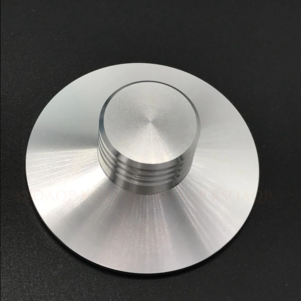 Люкс Высокое качество серебро или черный LP Виниловые проигрыватели металлический диск стабилизатор запись вес/зажим