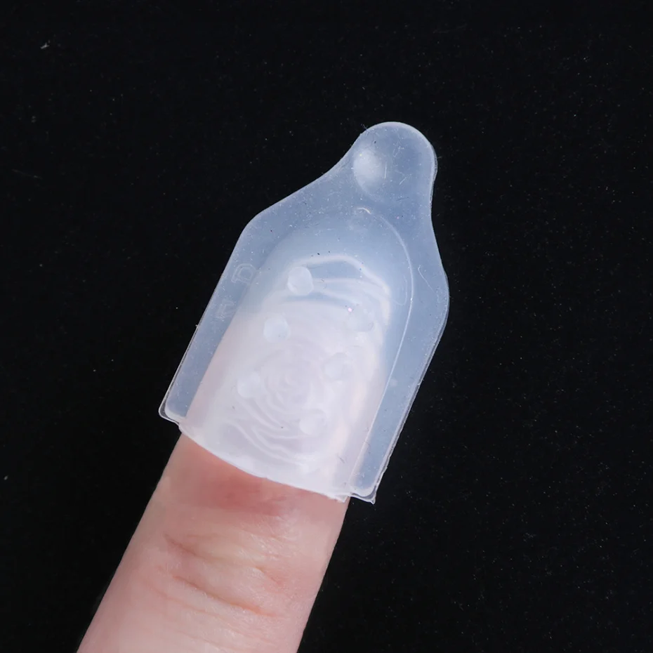 3D формы для ногтей, силиконовая пластина для вырезания, инструменты для маникюра, акриловая Форма для ногтей, УФ-гель, шаблон для цветов CH1021