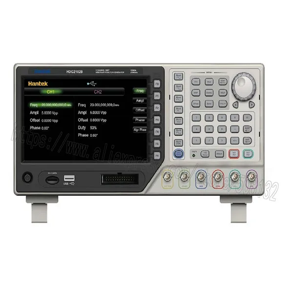 

Hantek HDG2002B/HDG2012B/HDG2022B/HDG2032B Function Arbitrary Waveform 2 CH USB 250MSa/s 64M Memory Depth 5MHZ/10MHZ/20MHZ/25MHz