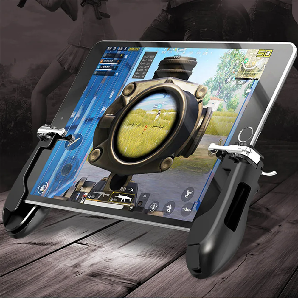 Goede PUBG Mobiele Gamepad Controller voor iPhone Android IOS L1R1 Grip met Joystick Trigger Fire Knop Shooter Voor ipad Tablet