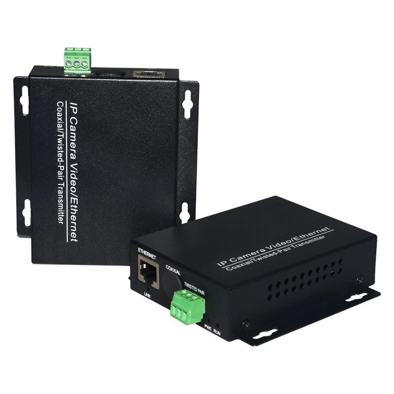 Удлинитель Ethernet через витую пару конвертер 2 км для IP камер видеопередатчик