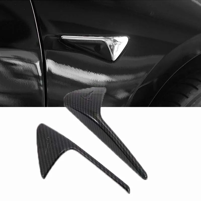 

2pcs Car Handle Protection for Tesla Model 3 Carbon Fiber Door Handle Stickers Car Sticker and Decals Auto Styling Accessories