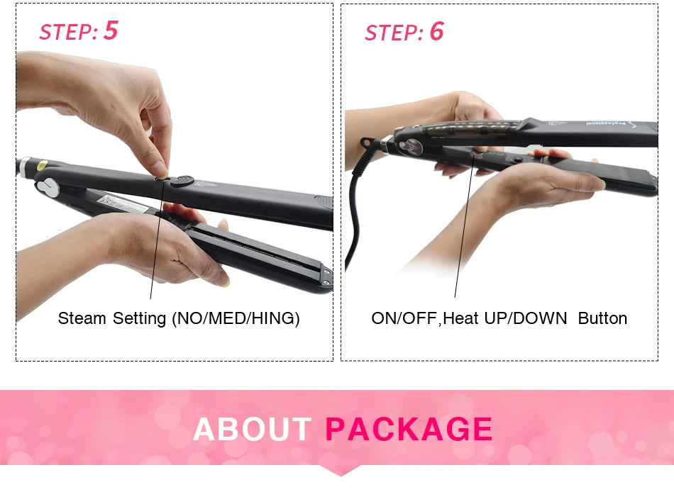 Steam Style hair straightener (9)