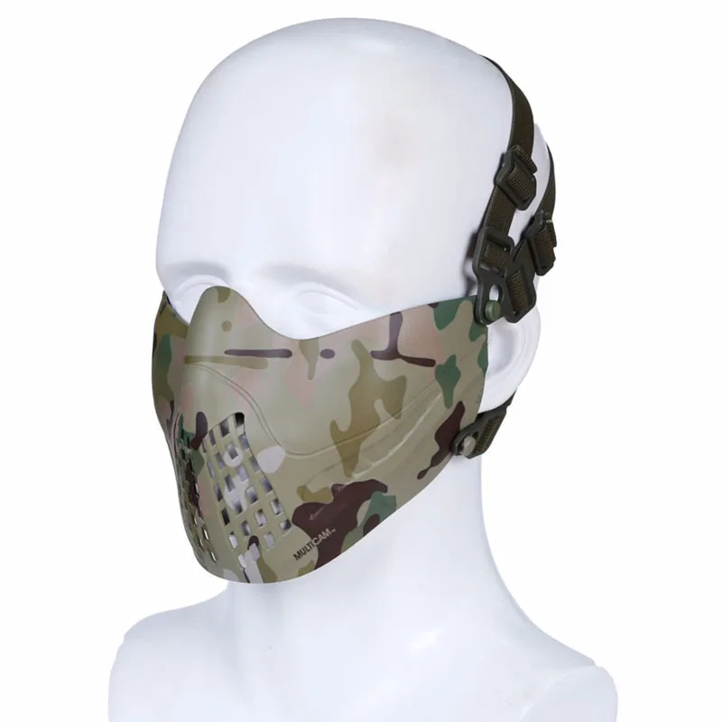 Открытый тактический Piloteer Maske Страйкбол Сетка уход за кожей лица Ma sk щиты для охоты военные вечерние кино камуфляж призрак бой