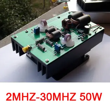 

2MHZ-30MHZ 50W HF linear amplifier RF power AMP 13.56MHZ shortwave transmit