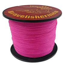 New 4Strand Braided Fishing Line Multifilament Size 6LB-80LB For Fishing Strong 500m PE Carp Fishing Gear Saltwater Freshwater