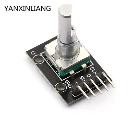 1PCS KY-040 Rotary Encoder Module Brick Sensor Development For Arduino CA 1PCS KY-040 Rotary Encoder Module Brick Sensor Development For Arduino CA